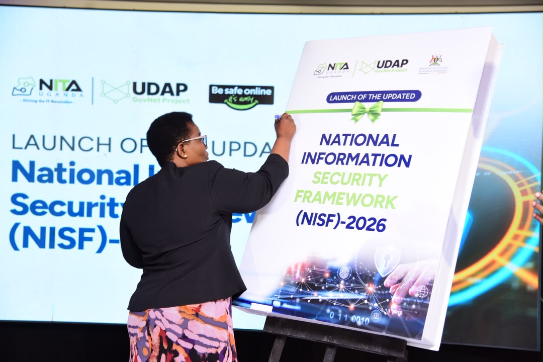HON. LUMUMBA LAUNCHES UPDATED NATIONAL INFORMATION SECURITY FRAMEWORK (NISF) 2026 TO STRENGTHEN UGANDA'S CYBERSECURITY